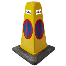 Traffic Cones No Parking and Safety Symbol