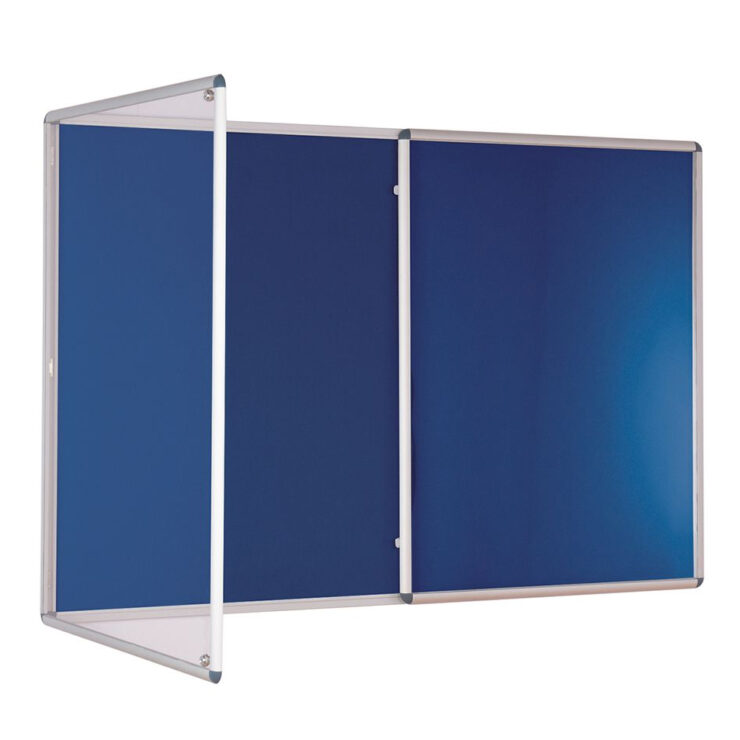 Blue Tamperproof Noticeboard