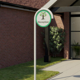 Hooped Top Aluminium Signs alternate image