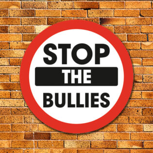 Stop The Bullies Sign