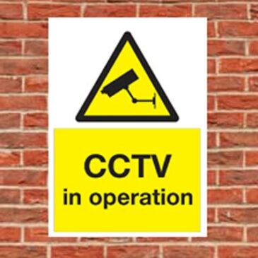 cctvinoperation cctv in operation sign