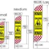 Caution Flag Sizes