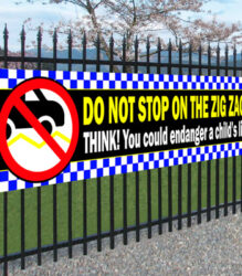 do not park on zig zags