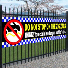 do not park on zig zags