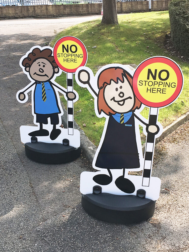 Road Safety Buddie Pavement Signs