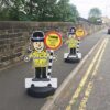 Police Officer Parking Buddy Kiddie Cut Out Pavement Sign - Image 4