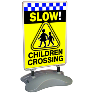 SLOW-CHILDREN-CROSSING1 CHILDREN CROSSING SIGN