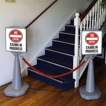 waterbase-no-entry NO ENTRY Barrier Signs
