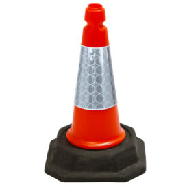 Red Road Safety Traffic Cones