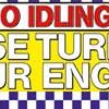 No Idling! Turn Off Your Engine Banner - Image 2