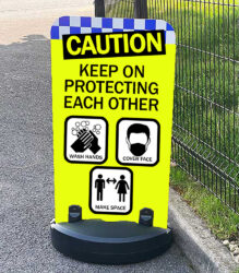 Infectious Disease Control Signage