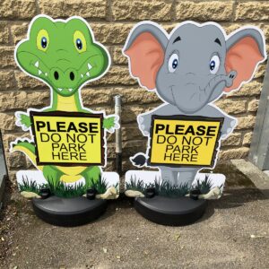 crocodile elephand do not park here