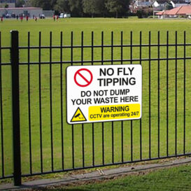 No Fly Tipping Sign alternate image