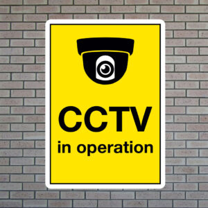 CCTV-in-operation CCTV In Operation Sign