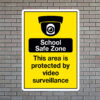 School Safe Zone Sign