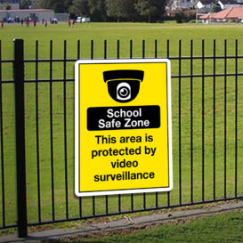 School Safe Zone Sign alternate image