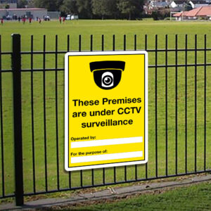 These Premises Are Under CCTV Surveillance Sign alternate image