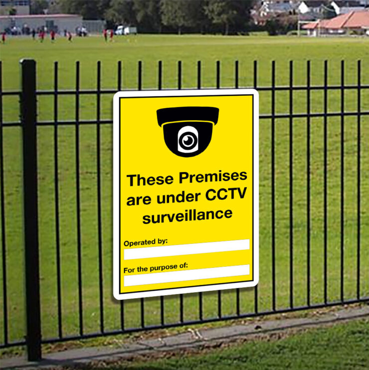 These Premises Are Under CCTV Surveillance Sign