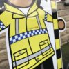 Police Officer Parking Buddy Kiddie Cut Out Pavement Sign - Image 7