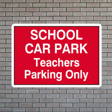 school-car-park School Car Park Teachers Parking Only