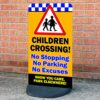 Children Crossing Safety Pavement Sign, No Excuses