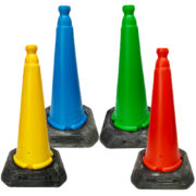 Coloured Road Safety Cones, Sports Day Cones