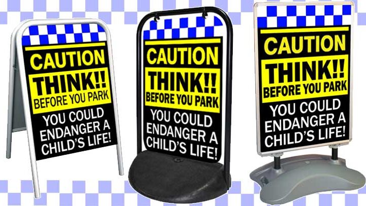 Road Safety Pavement Signs