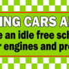 Idle Free School PVC Banner
