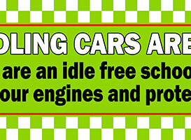 Idle FREE School Safety Banner alternate image