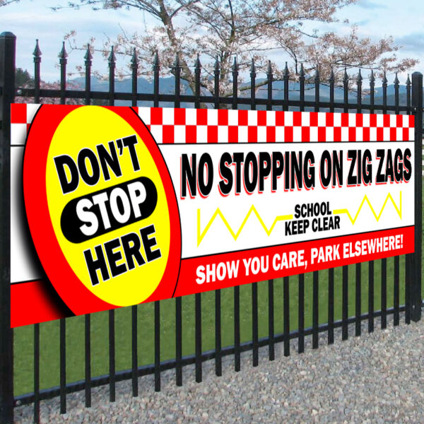 DON'T STOP HERE BANNER