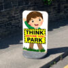Large Child Friendly Road Safety Pavement Signs