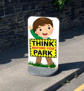 Child Friendly Road Safety Pavement Signs