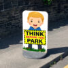 Large Child Friendly Road Safety Pavement Signs - Image 2
