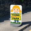 Large Child Friendly Road Safety Pavement Signs - Image 3
