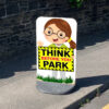 Large Child Friendly Road Safety Pavement Signs - Image 5
