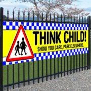 Think Child Road Safety Banner