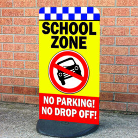School Zone - No Parking No Drop Off