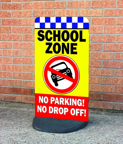 School Zone No Parking No Drop Off