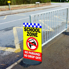 School Zone - No Parking No Drop Off alternate image