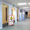 Exams in Progress Sign
