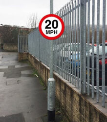 20mph Speed Safety Sign