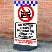 No Motor Vehicle Parking On Verge or Pavement