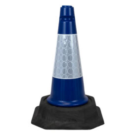 Blue Standard Traffic Cone 500mm