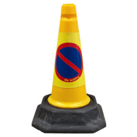 Standard Traffic Cone 500mm 2-Piece 