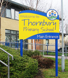 Main Entrance School Signs