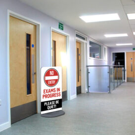 No Entry Exams in Progress - Banners and Corridor MULTI PACK Signs alternate image