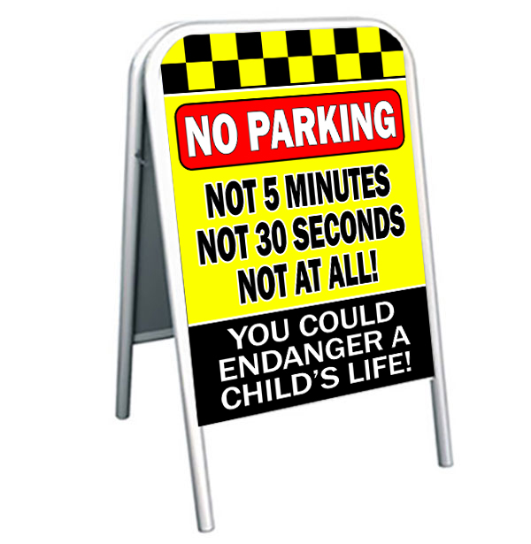 No Parking Road Safety Sign