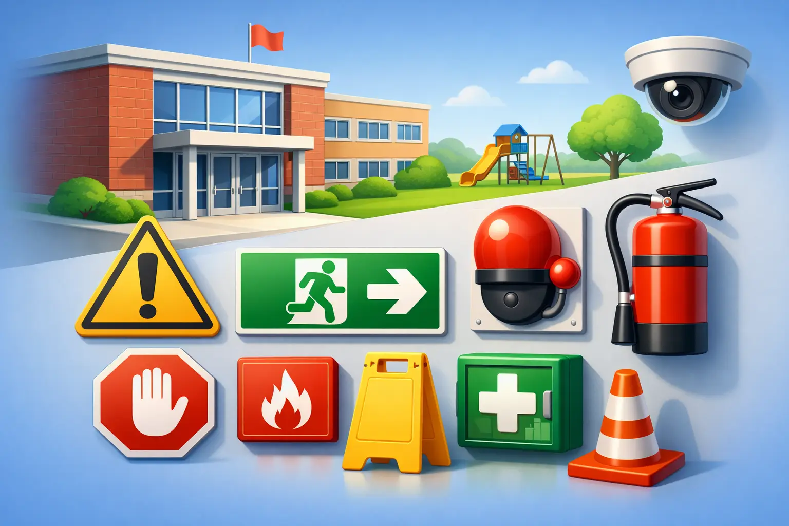 Safety Signage Standards for Schools