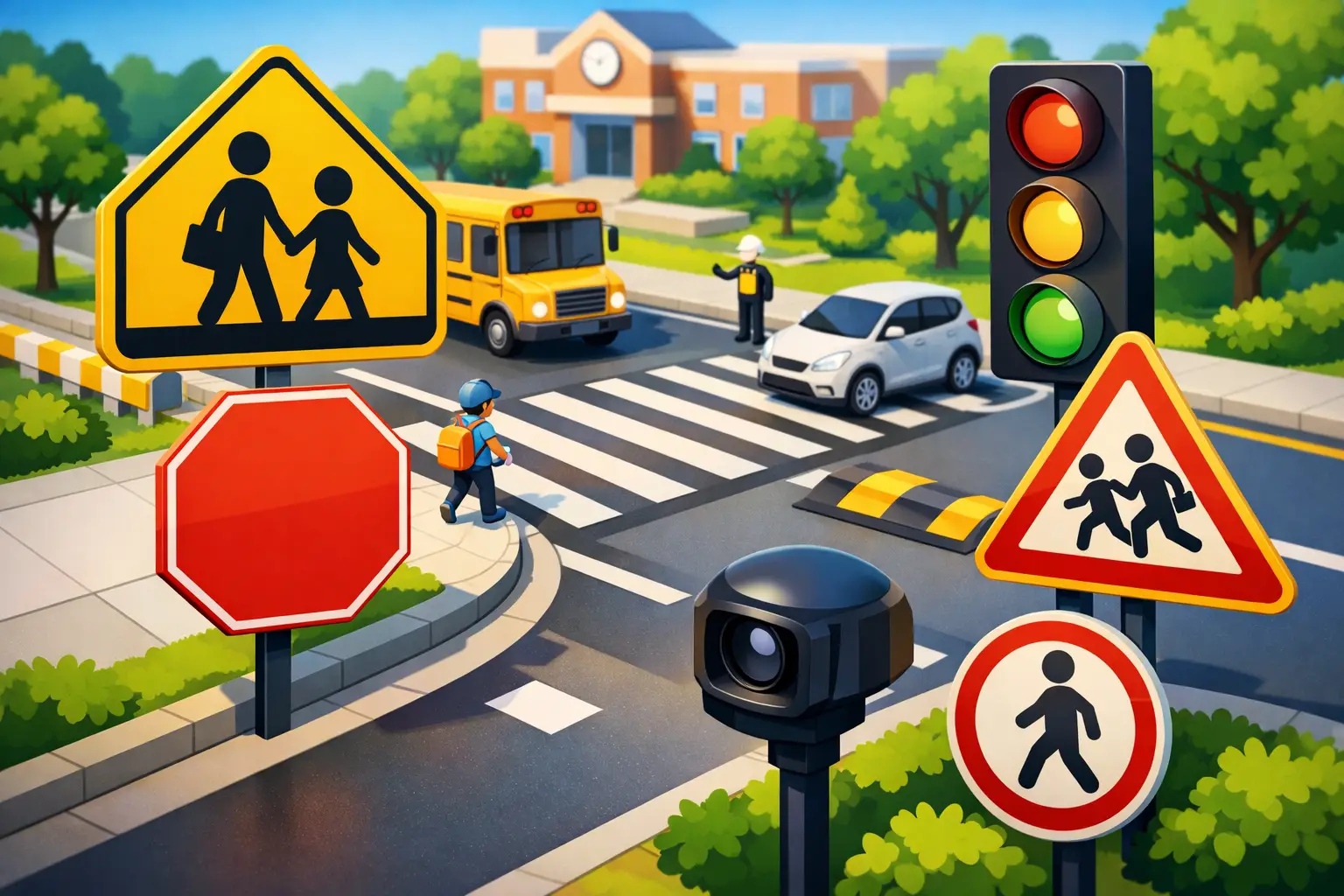School Road Safety Signs That Work