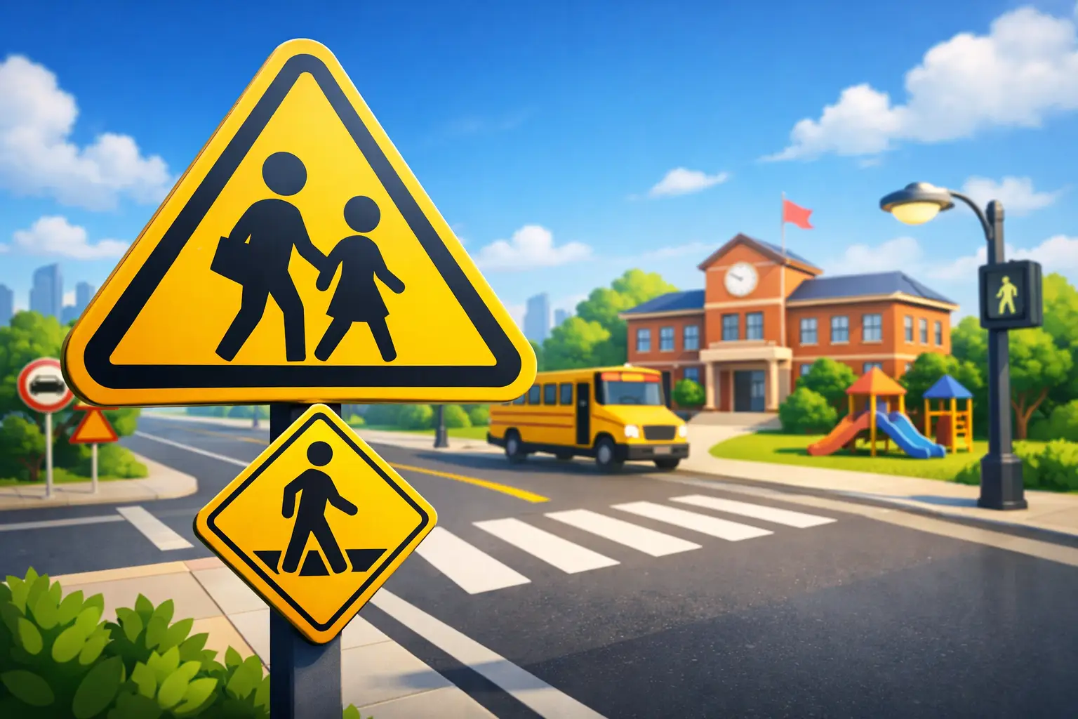 School Road Sign Meaning Explained